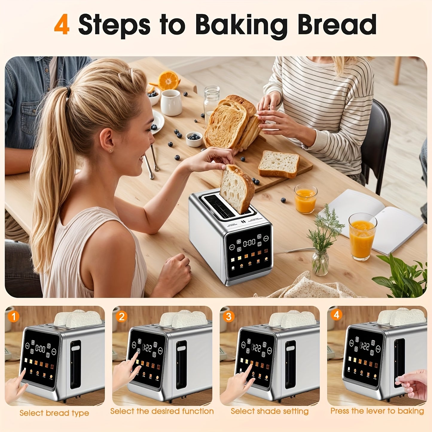 Touch Screen Toaster