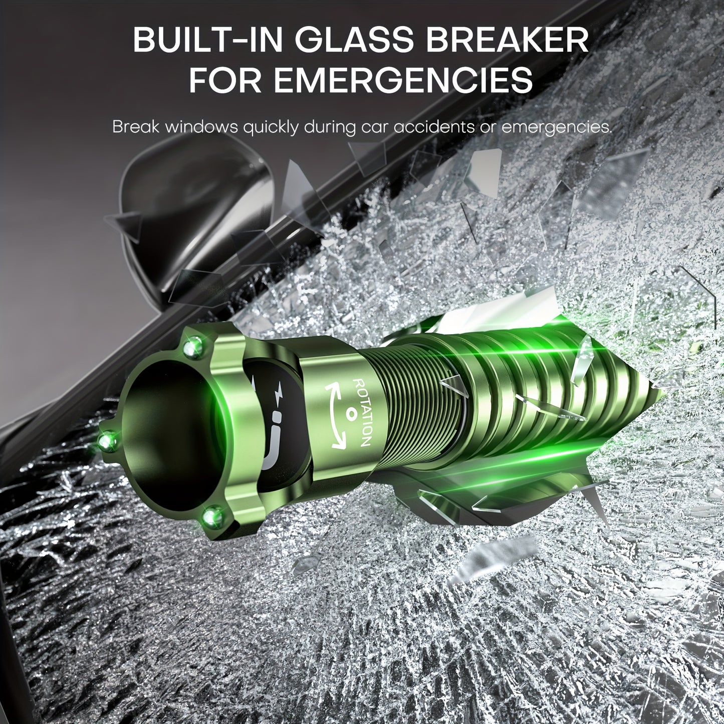 EDC Flashlight 600LM Rechargeable Pocket Flashlight