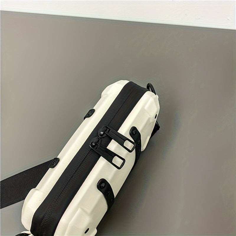 Trendy Simple Square Sling Bag For Men Women