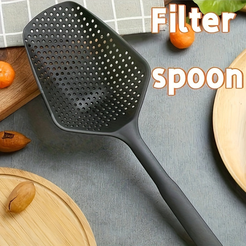 Durable Leak-Proof Plastic Filter Spoon
