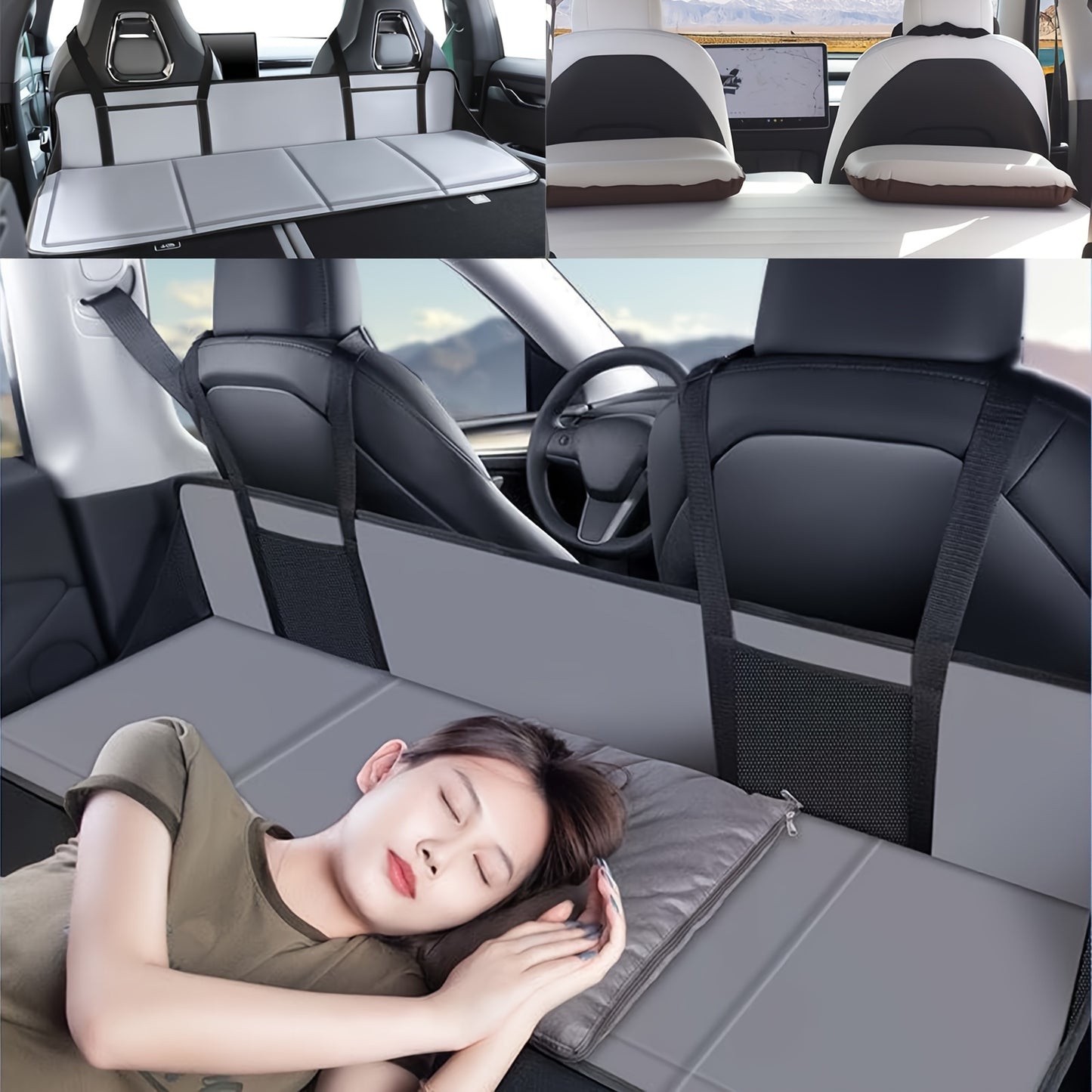 Heavy-Duty Car Back Seat Mattress Extension Plate - SUV Mattress Pad