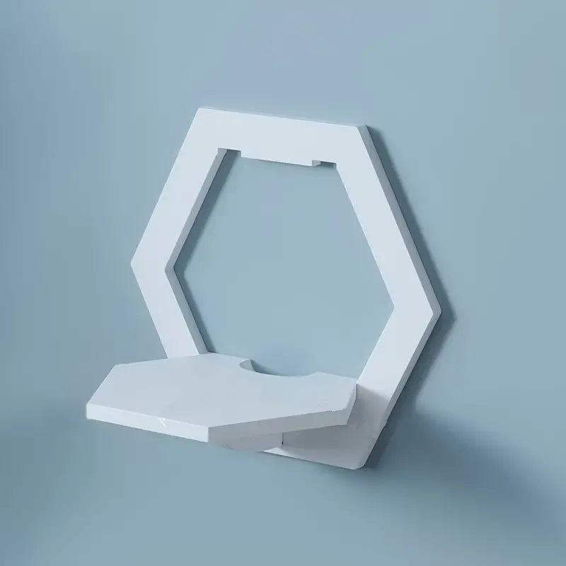 Space-Saving Wall-Mounted Storage Rack