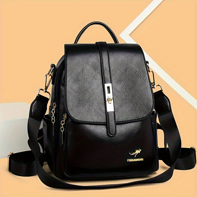 Vintage Anti-Theft Backpack Purse