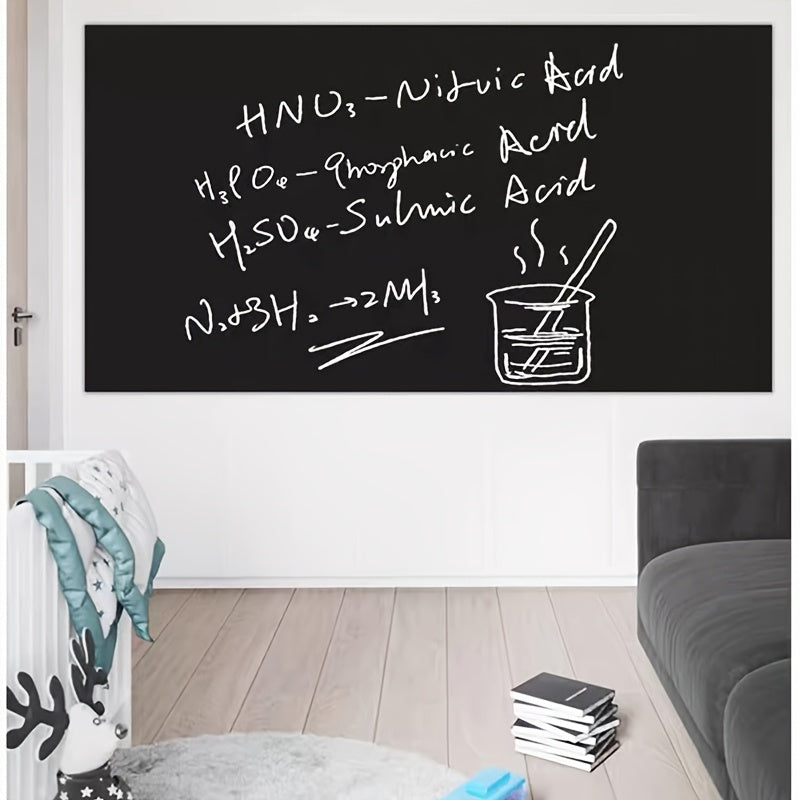 2 Rolls of Self-Adhesive Whiteboard Greenboard Chalkboard Wall Sticker