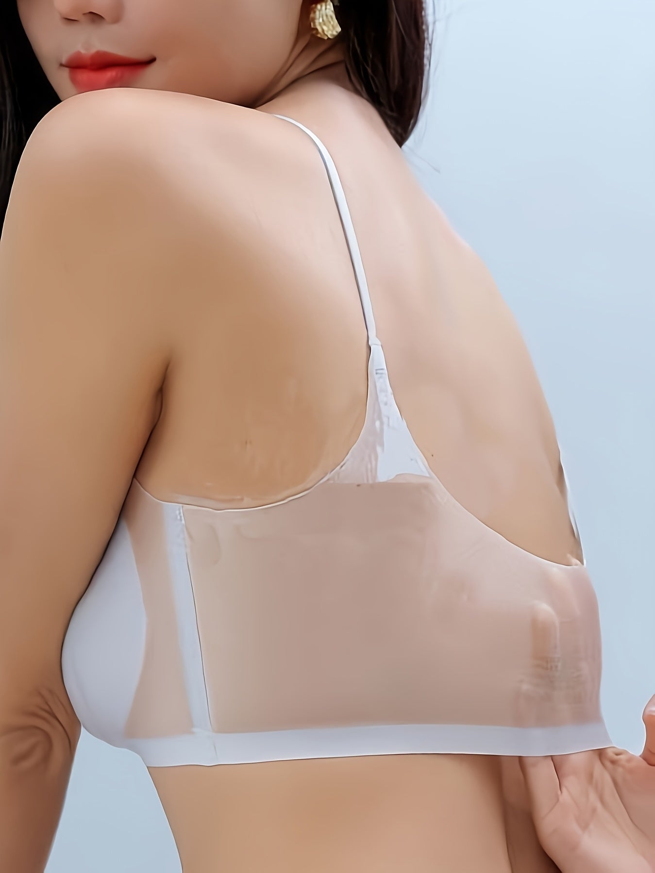 4pcs Women's Seamless Mesh Bras
