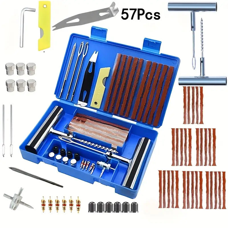 33/57pcs Auto Tire Repair Set
