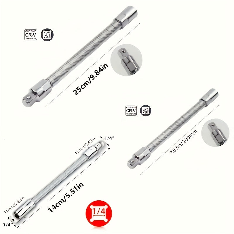 Universal wrench sockets set