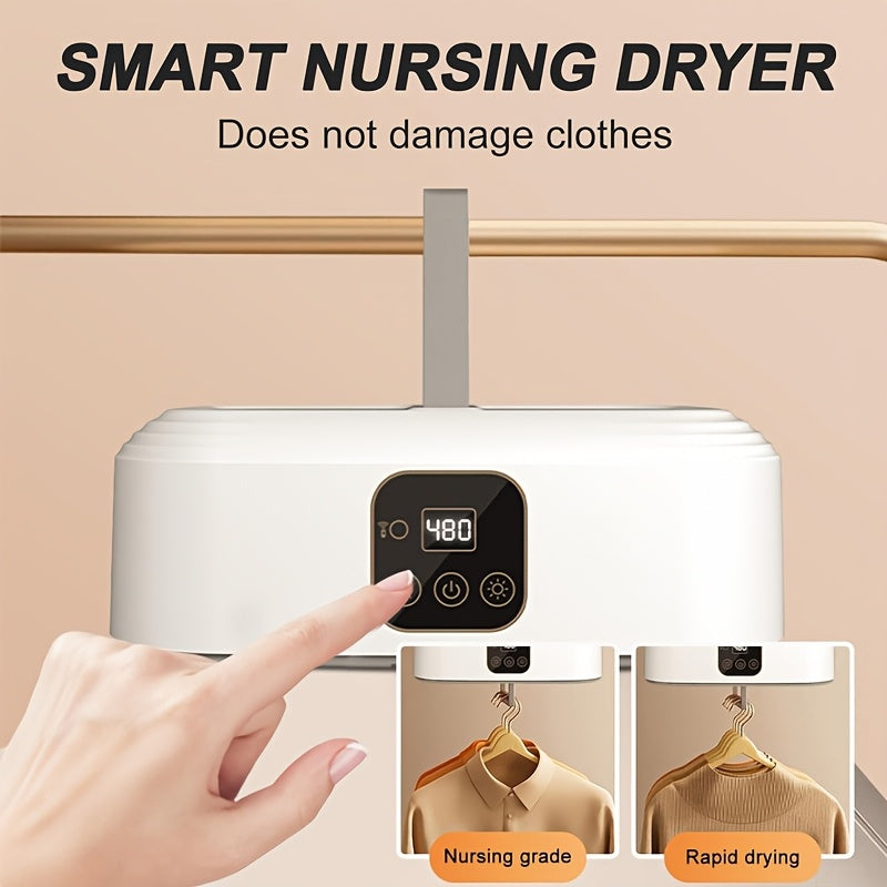 Upgraded Portable Mini Dryer with Timer Function