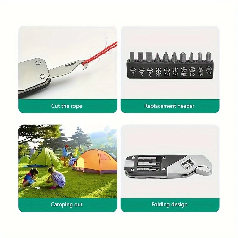 Stainless Steel Adjustable Wrench