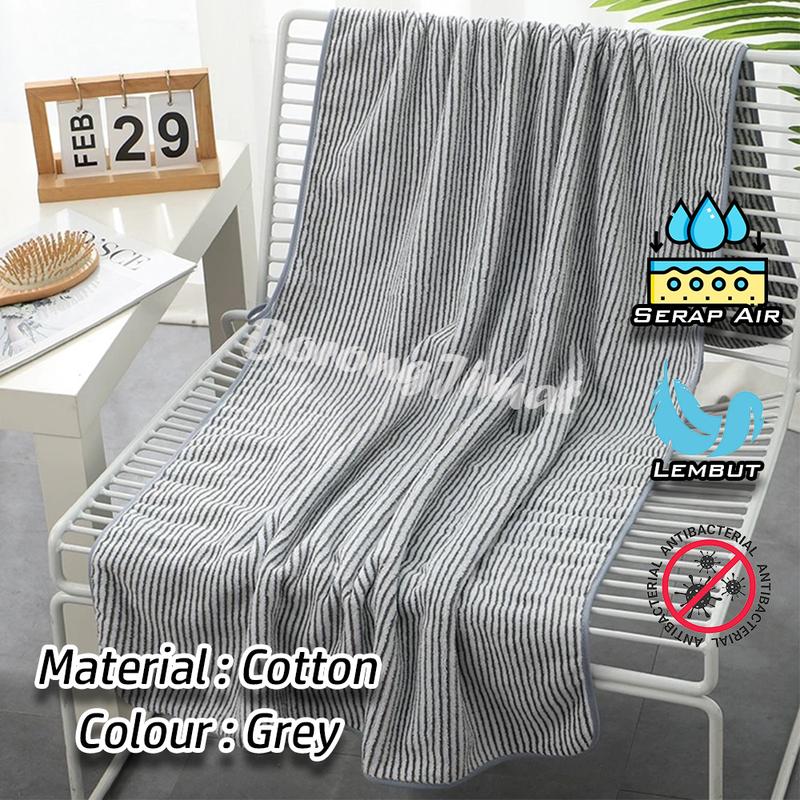 100% cotton soft, super absorbent, quick-drying towel