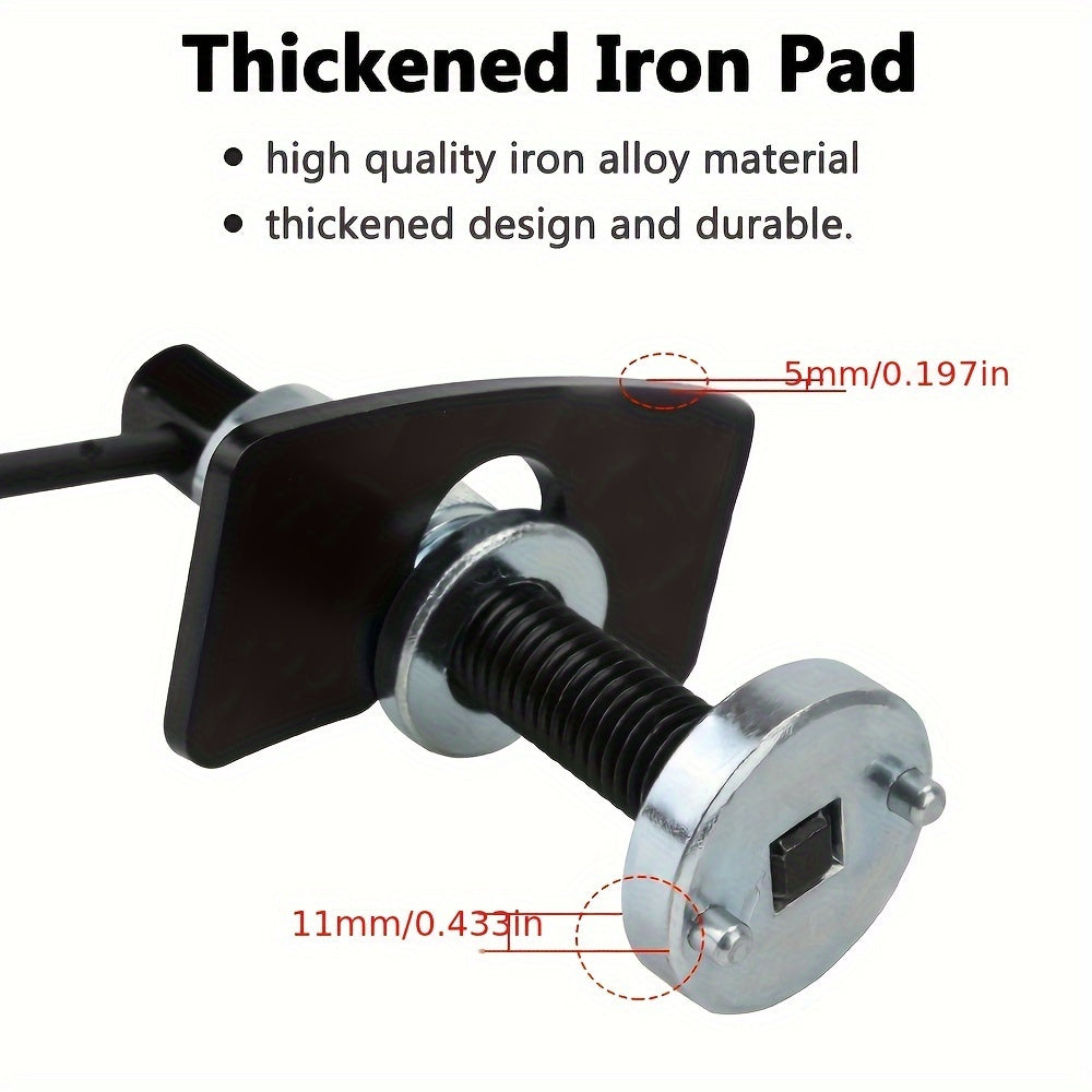 Durable Iron Brake Caliper Piston Rewind Tool