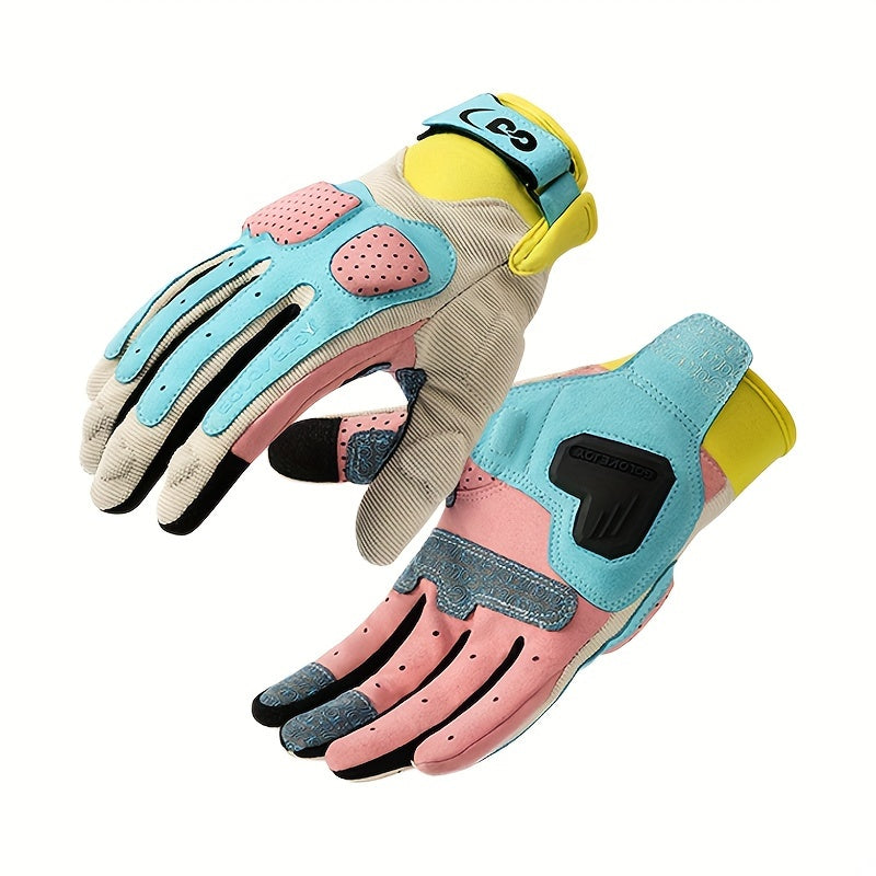 1 Pair Thick Non-Slip Professional Riding Gloves