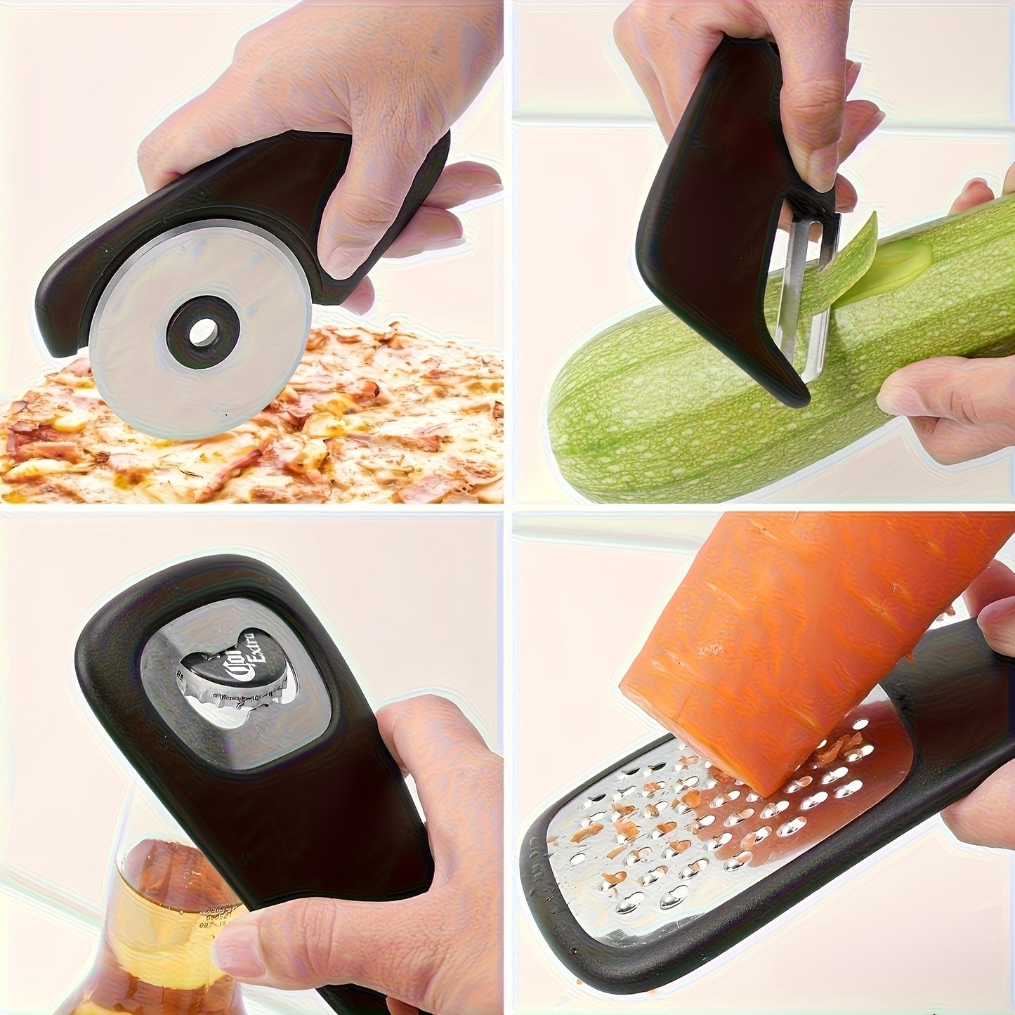 6pcs Stainless Steel Kitchen Utensil Set