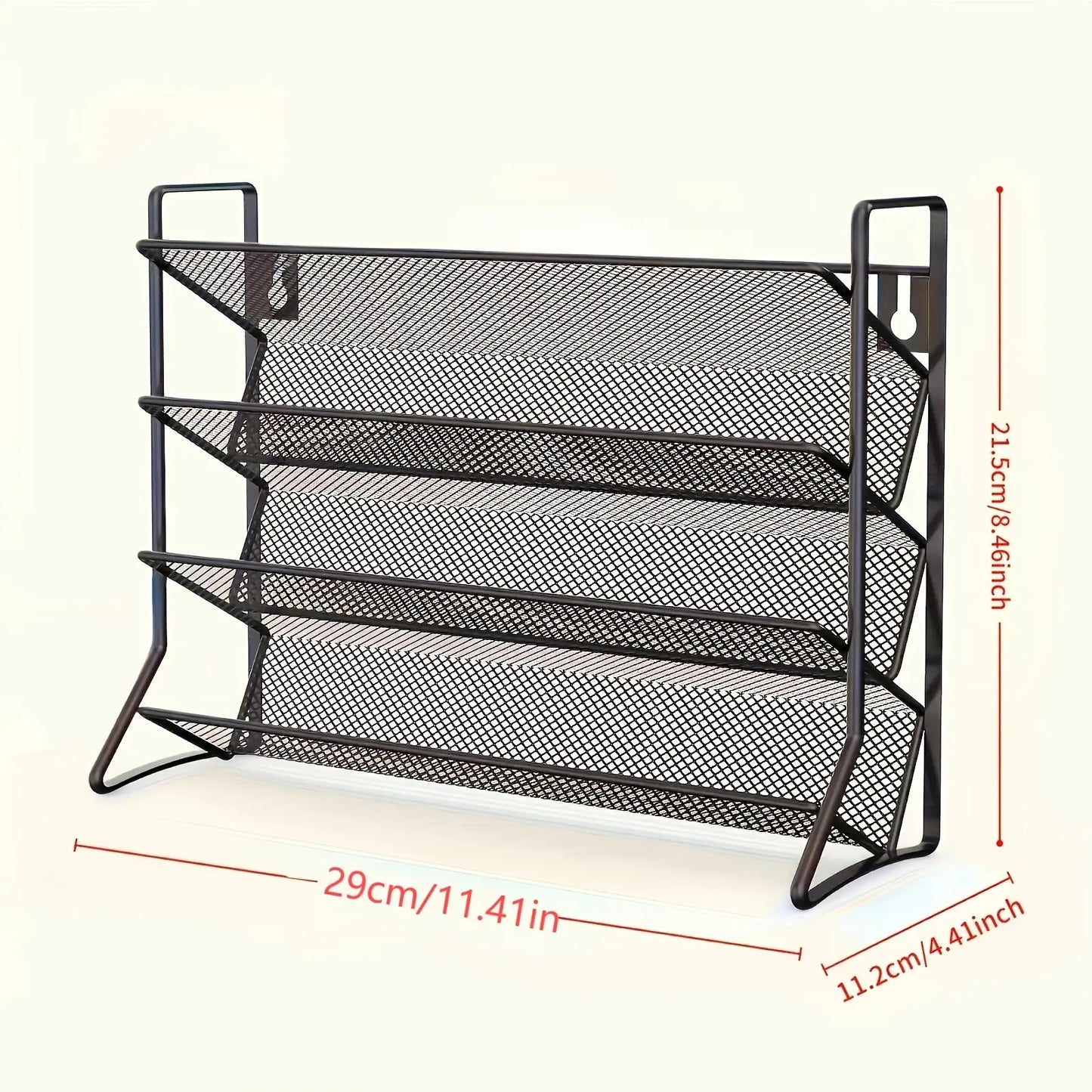 4-Tier Metal Spice Rack