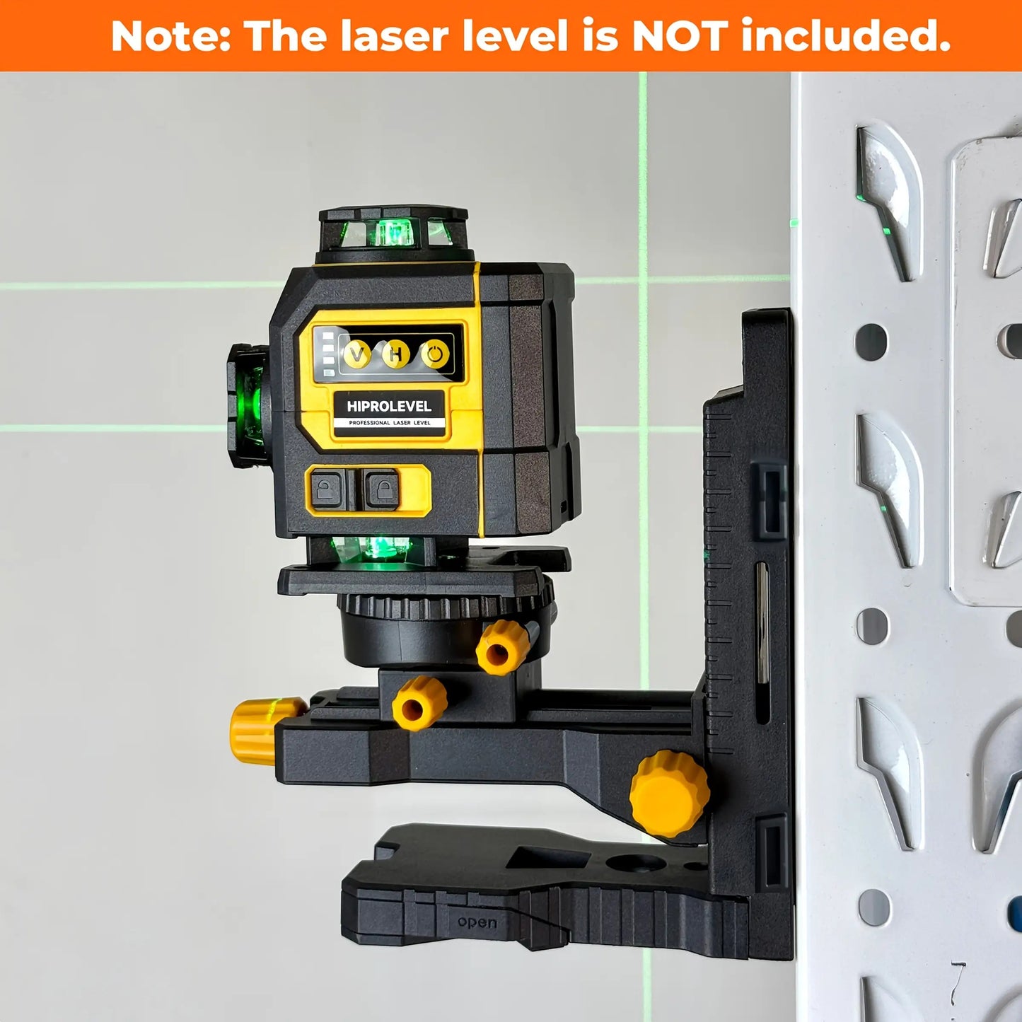 Multi-Functional L-Shaped Magnetic Level Bracket
