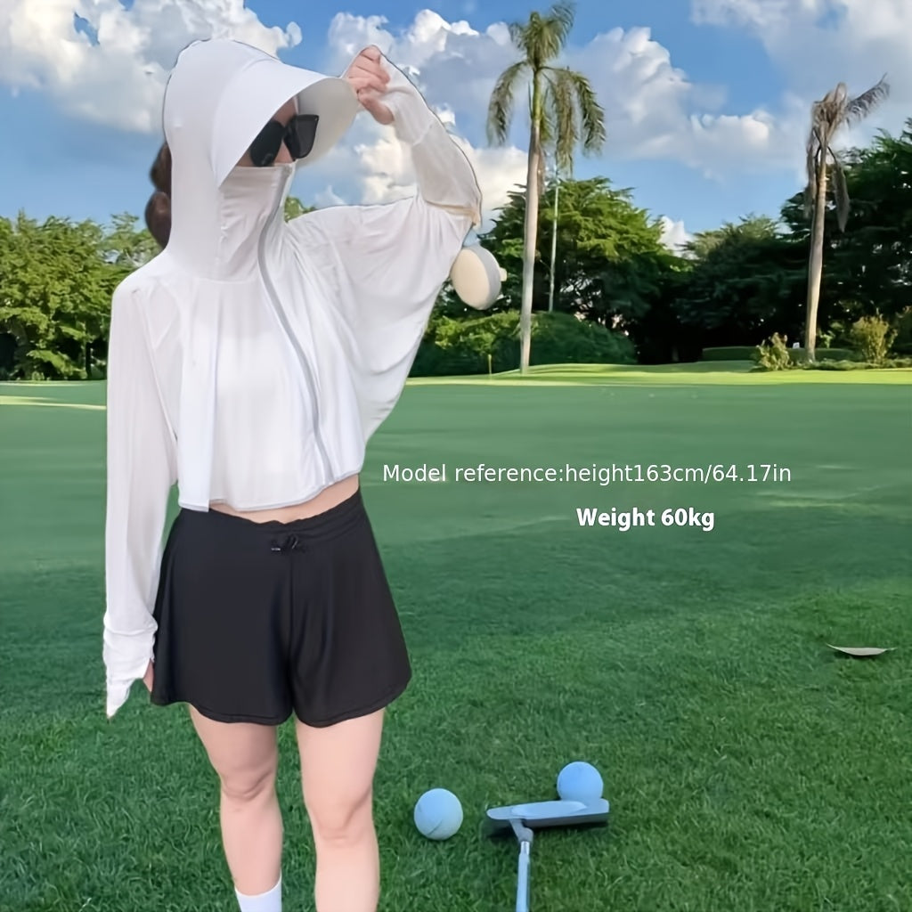 Summer women's short sun protection jacket cape sun protection clothing
