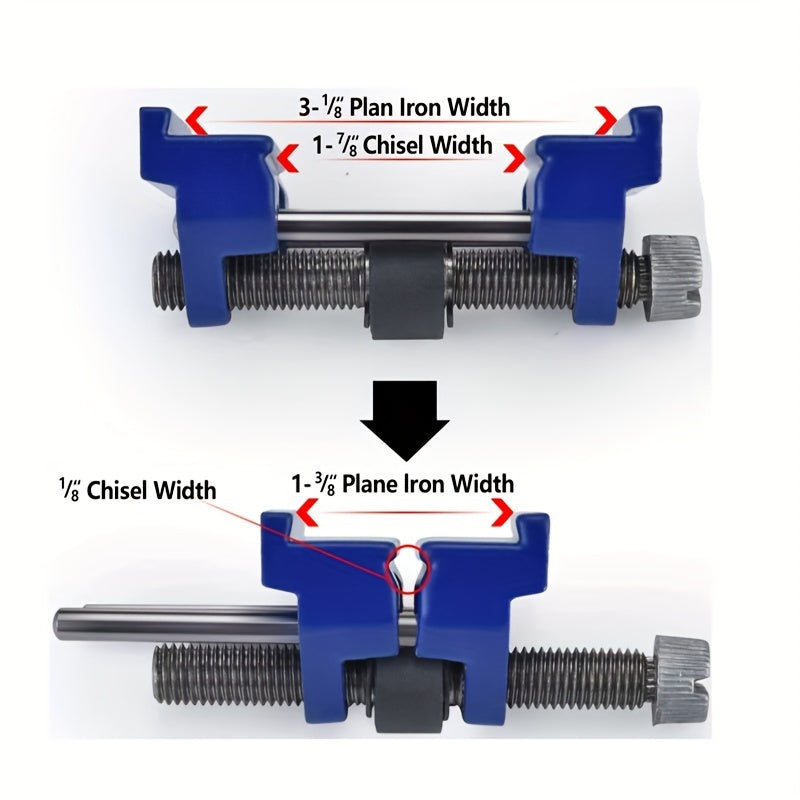 Adjustable Angle Honing Guide Chisel Sharpening Jig