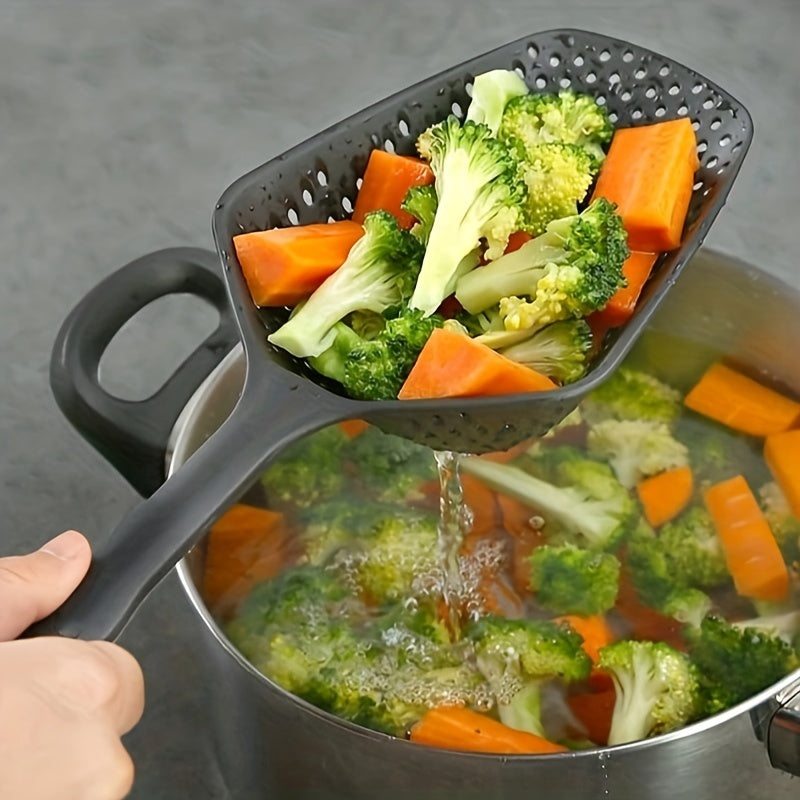 Durable Leak-Proof Plastic Filter Spoon
