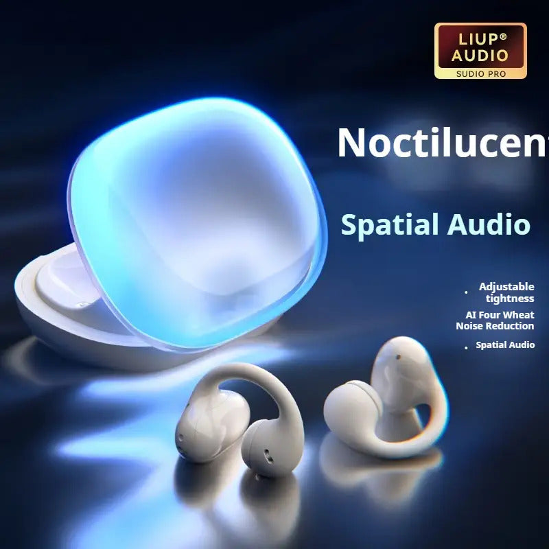 Wireless Clip On Open Ear Headphones