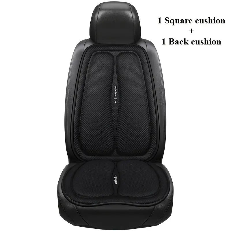 2pcs Set, Universal Car Seat Cushion + Backrest Padasons, Perfect Gift for Car Owners, Enhances Driving Experience