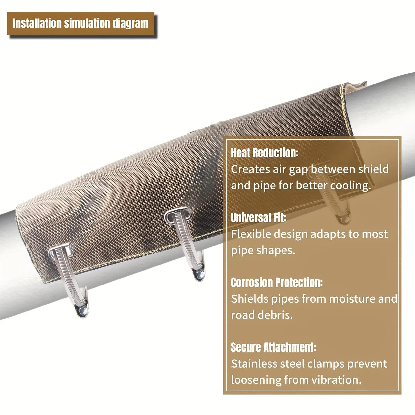 High-Temp Exhaust Shield