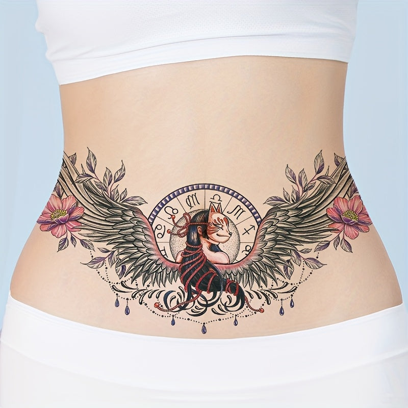 Elegant High-End Colorful Tattoo Stickers