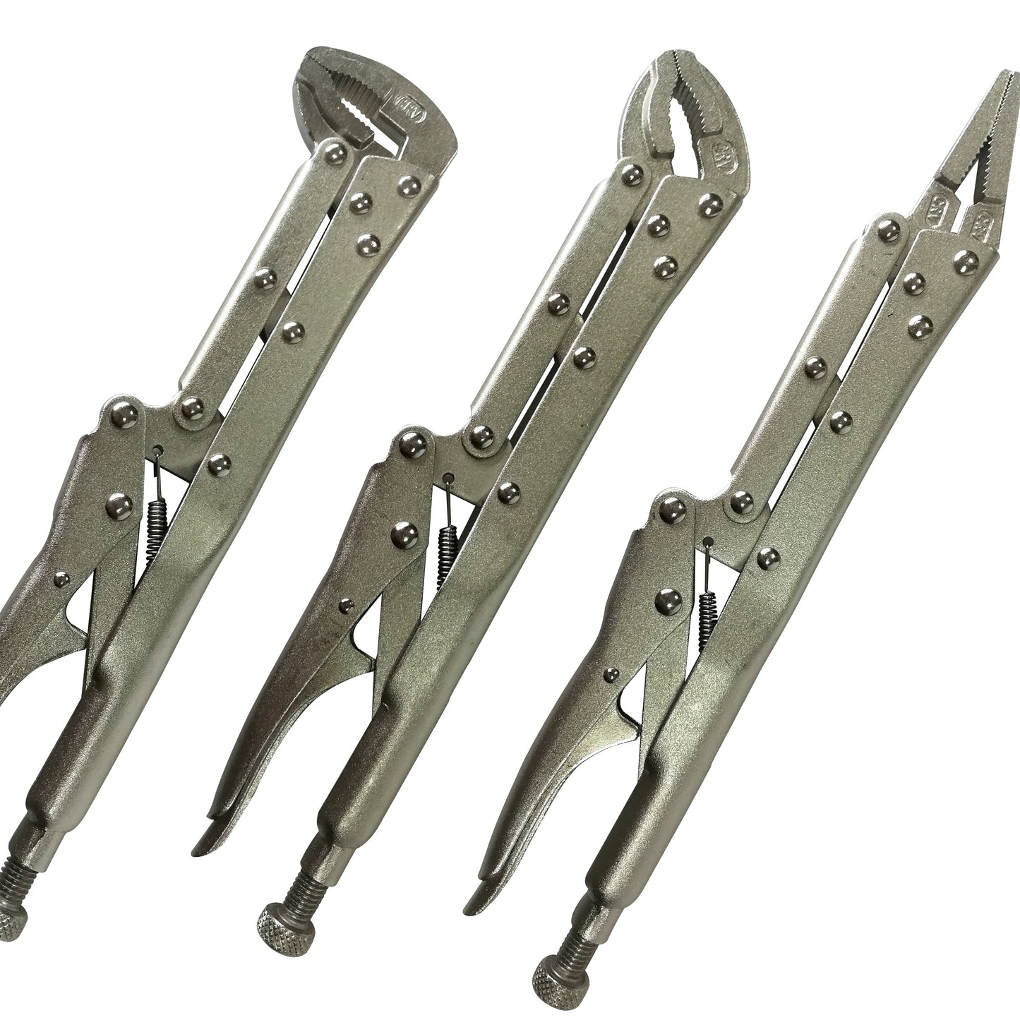 3pcs 12in. Extended Locking Plier Set