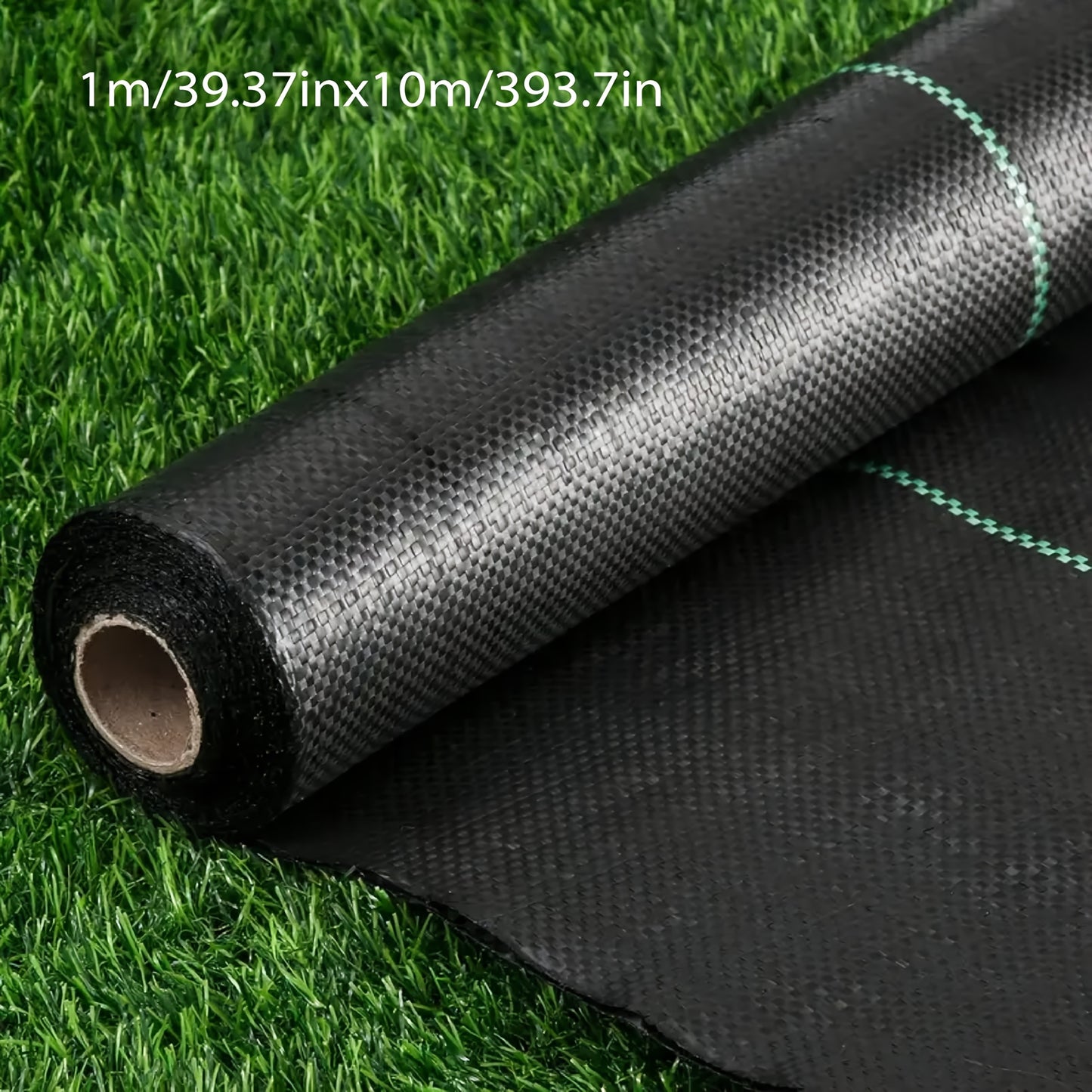 Heavy-Duty Weed Barrier Fabric - Durable Woven Landscape Mat