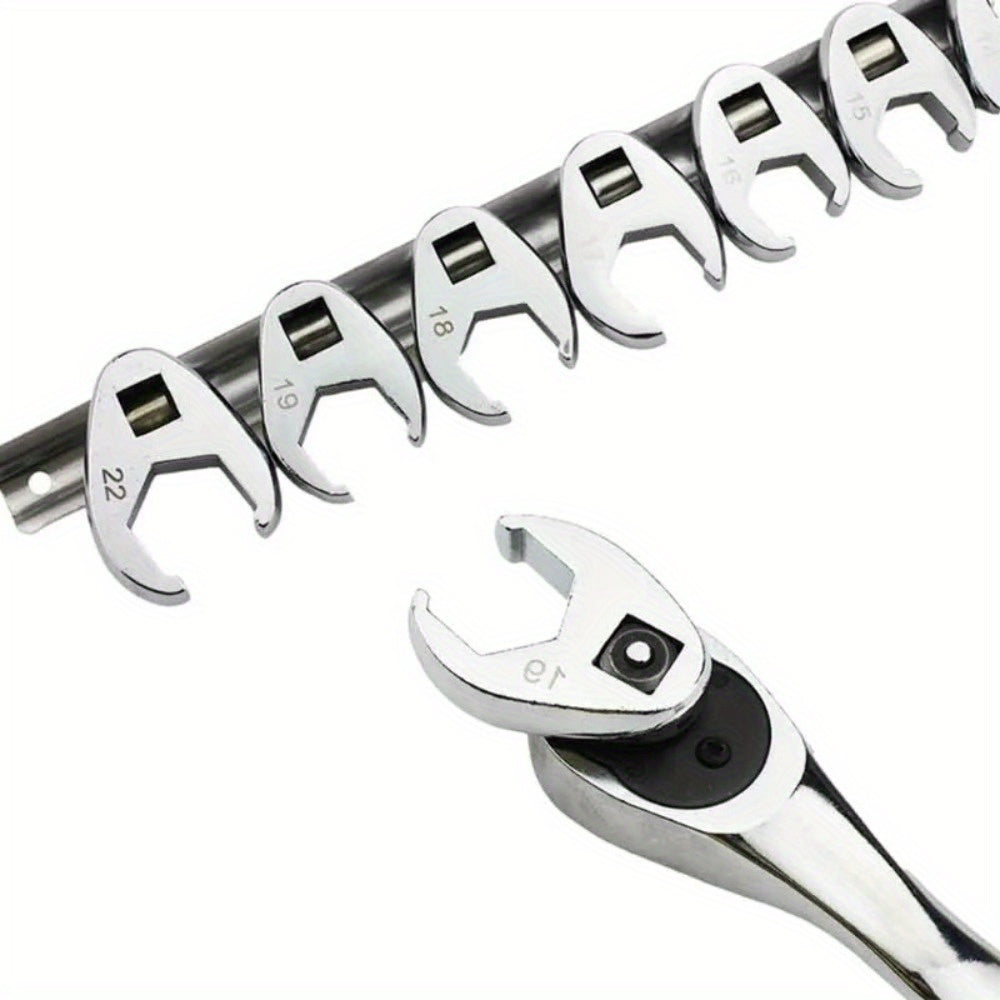3/ 8 Inch Drive Crowfoot Wrench Set