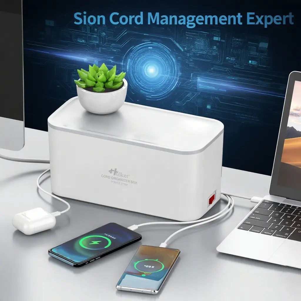 UK Plug Power Strip with 5 Outlet sockets & 3 USB Ports