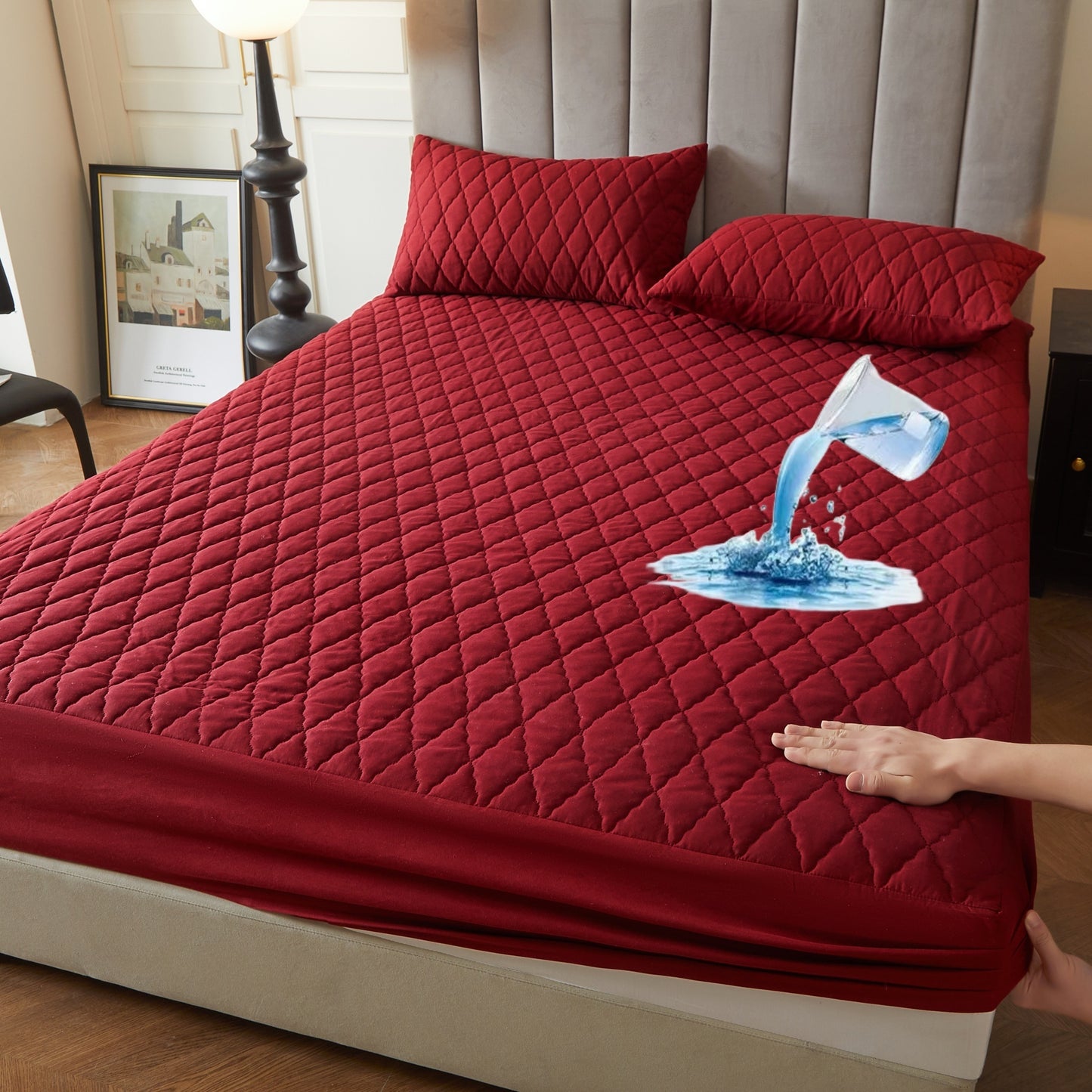 1 piece waterproof mattress cover