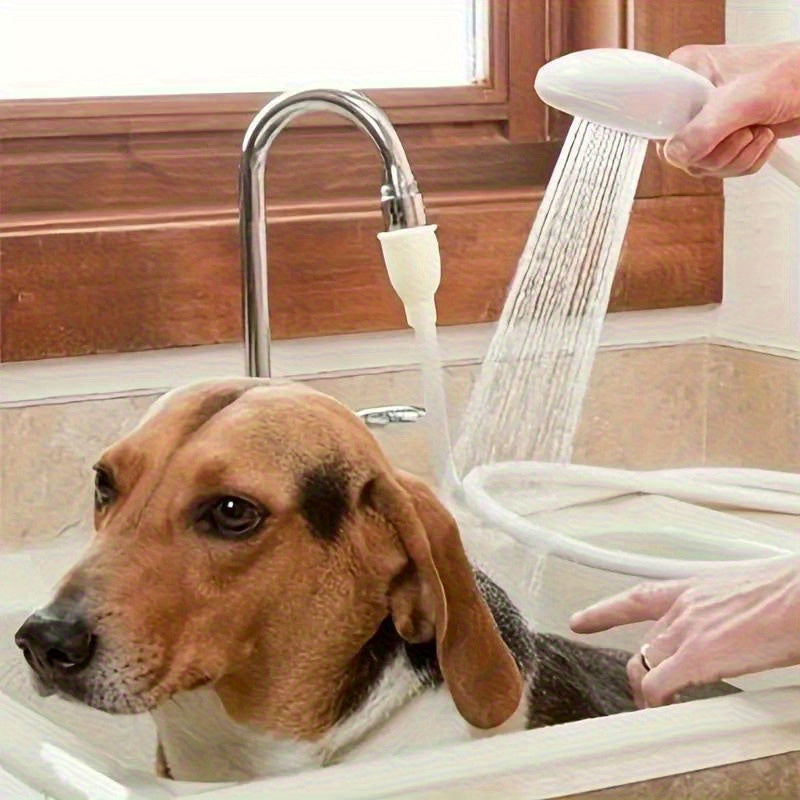 Flexible White Faucet Sprayer
