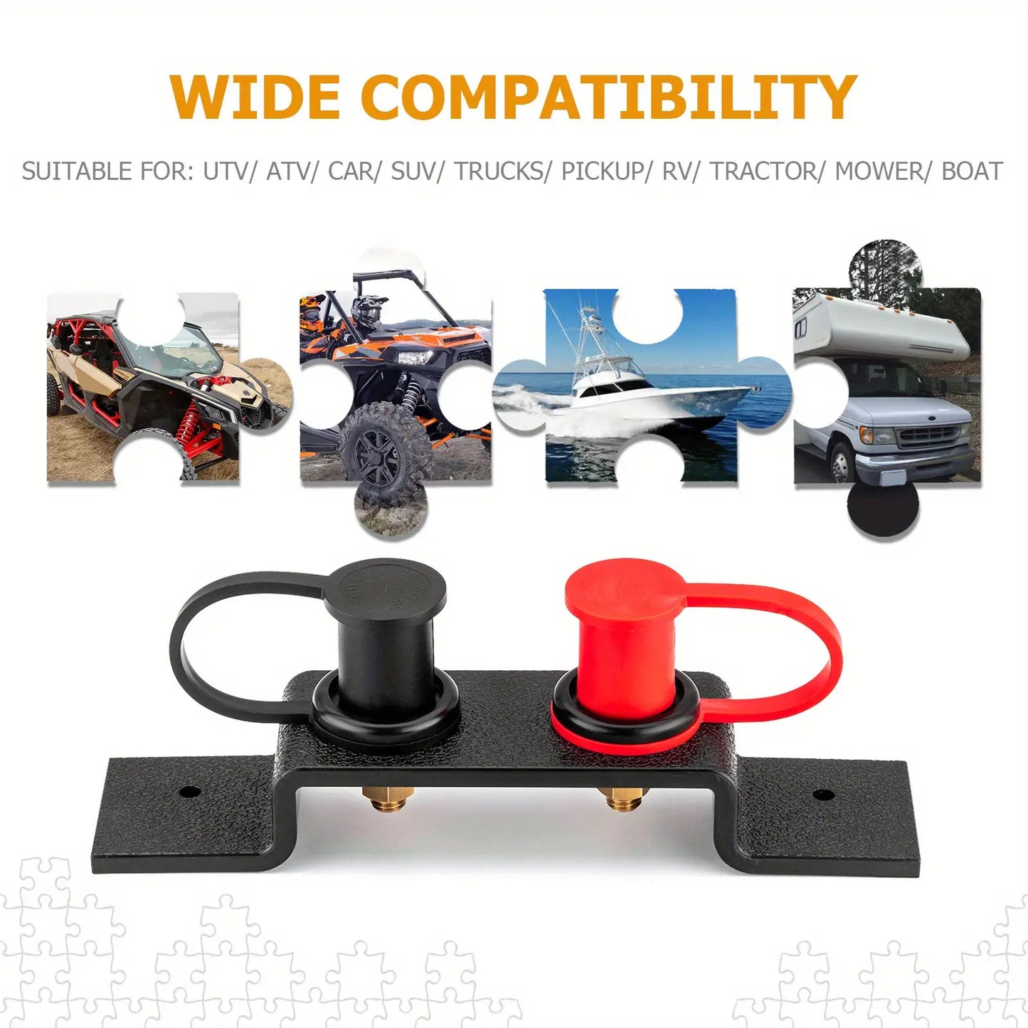 Universal Battery Jump Post/ Battery Terminals Relocation Kit