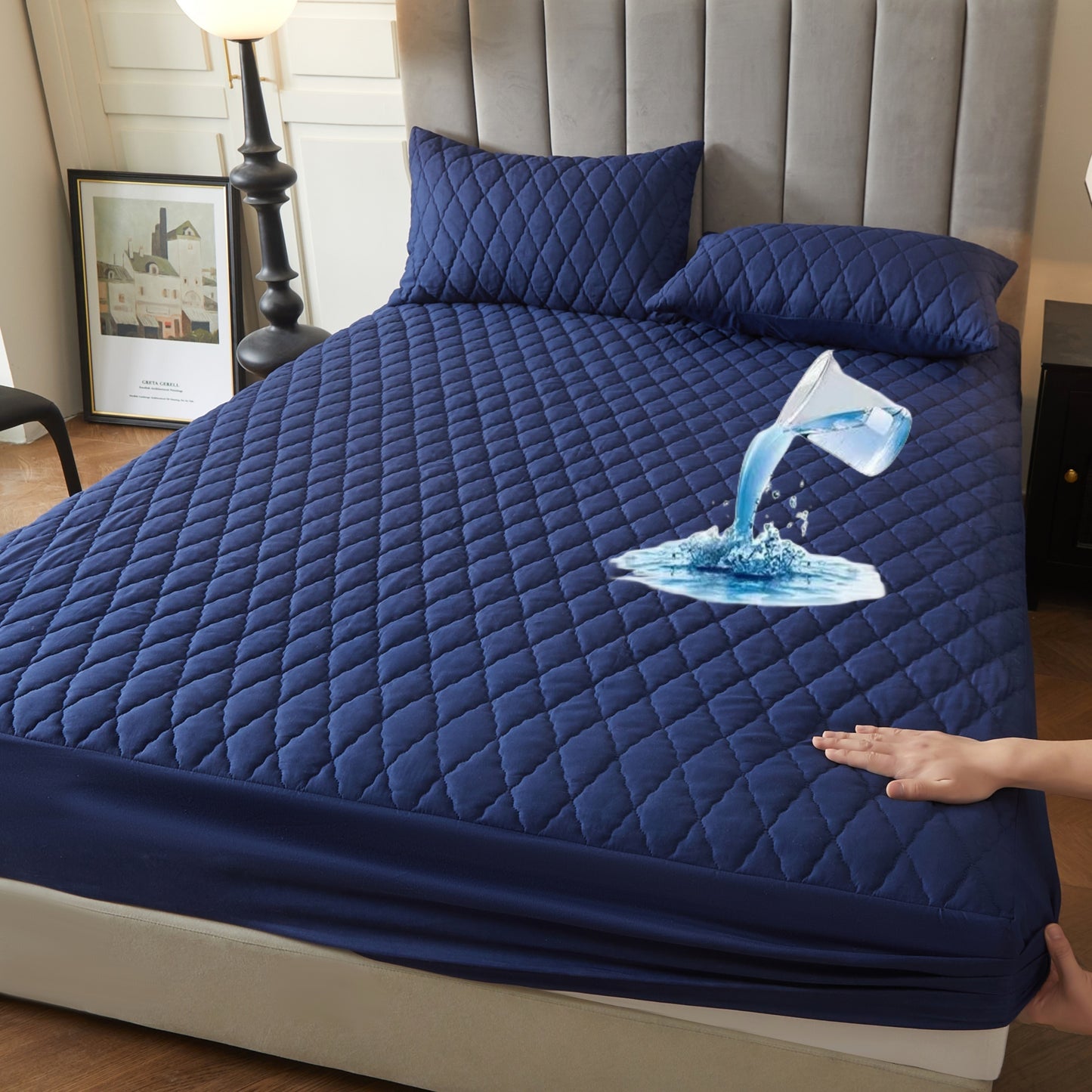 1 piece waterproof mattress cover