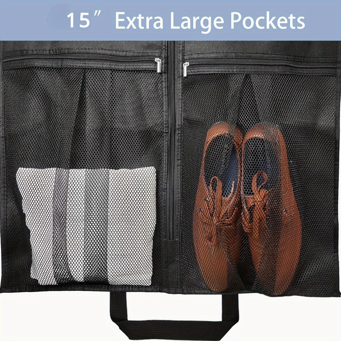 3pcs Heavy-Duty 5" Gusseted Garment Bags