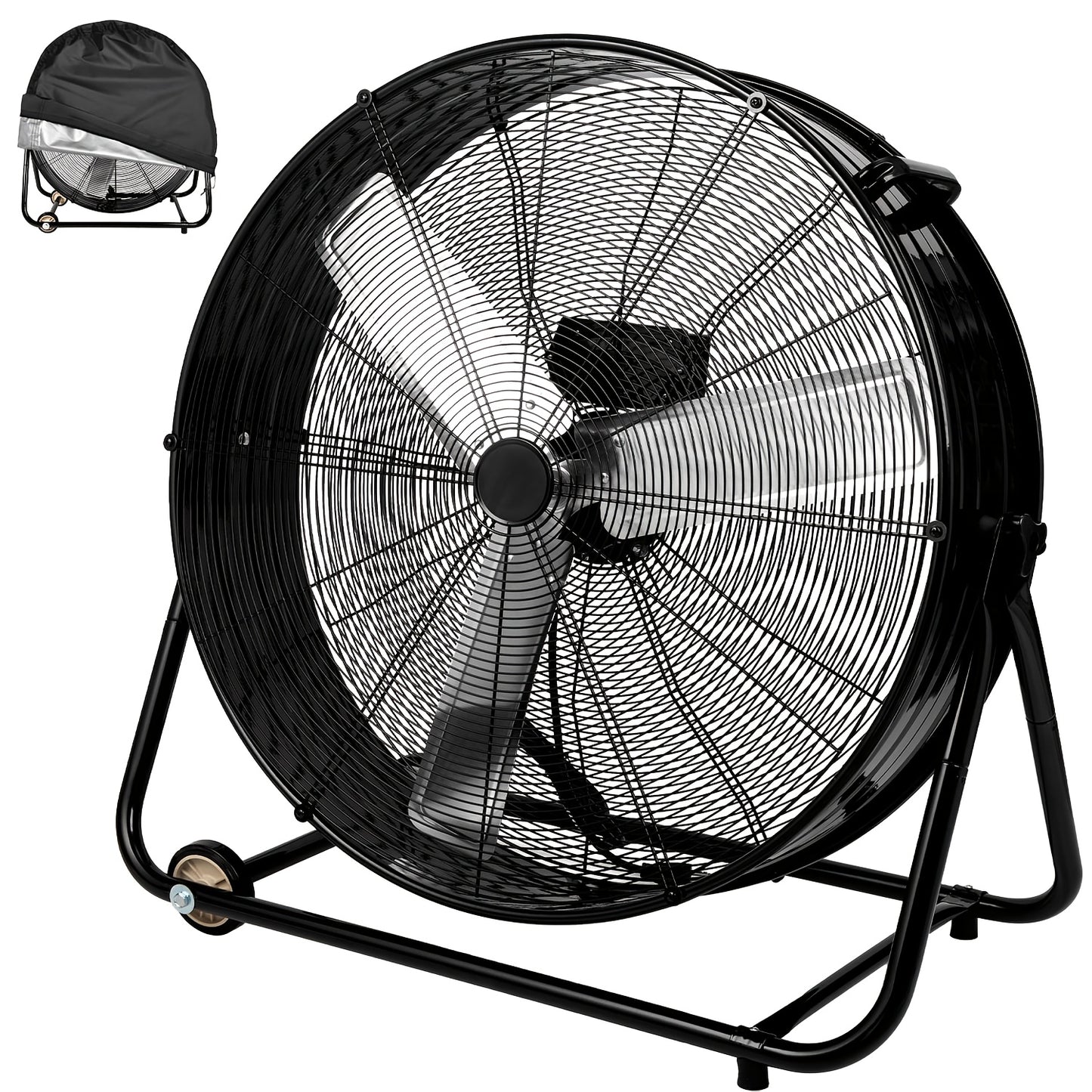 24" Industrial Fan With 3 Speeds