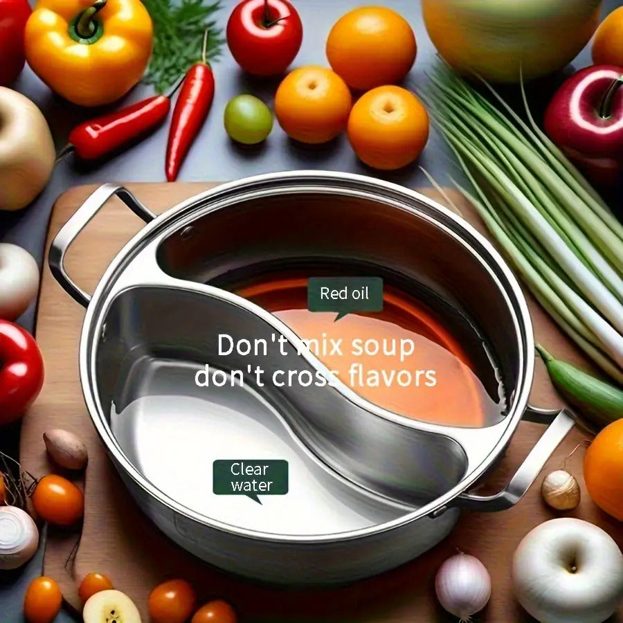 Thickened Household Two-color Soup Pot