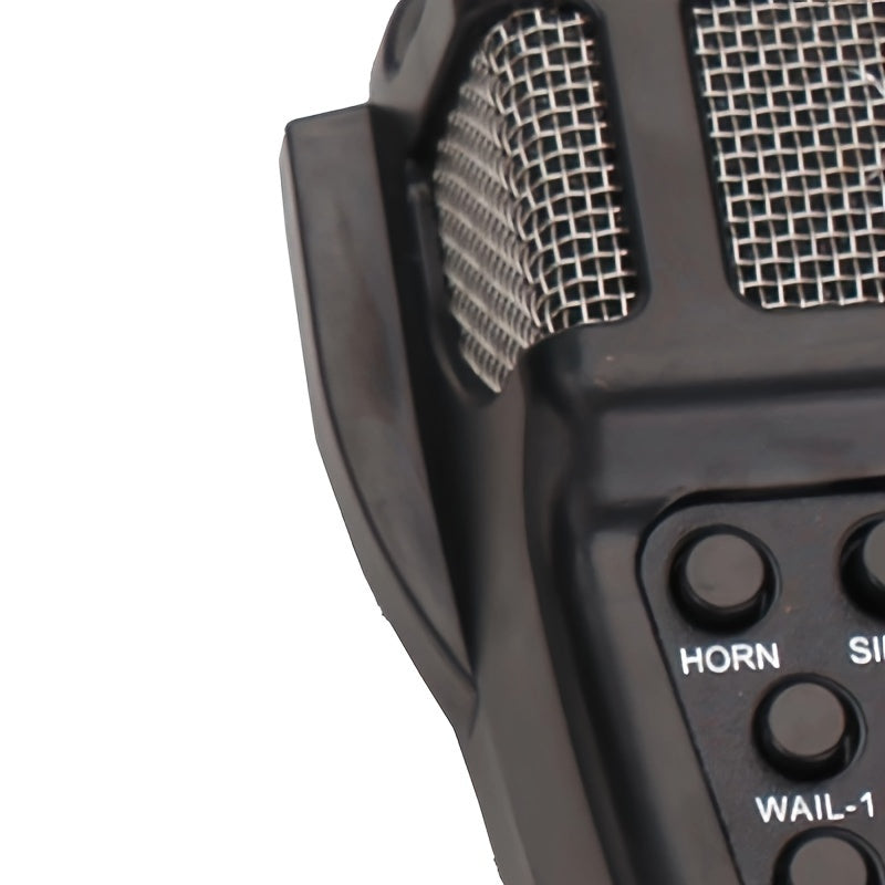 7-Tone Car Siren Horn with Handheld Microphone & Amplifier