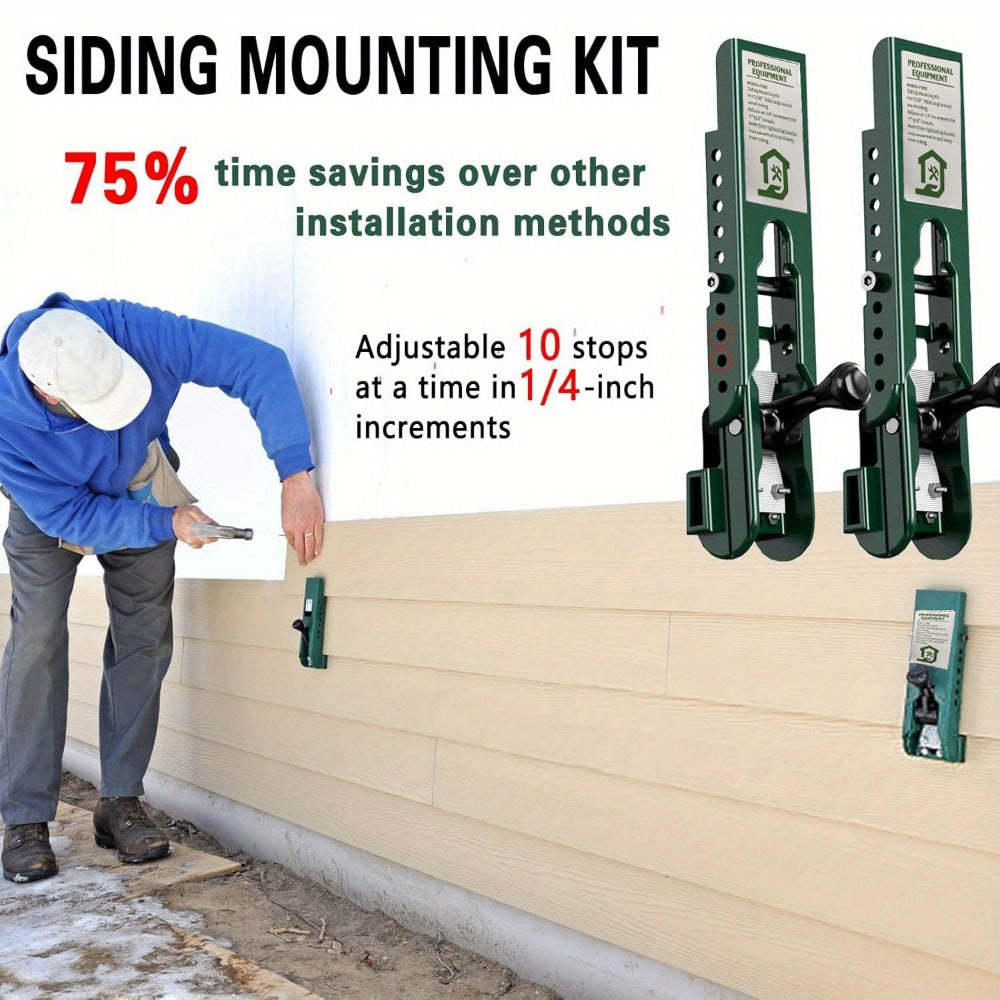 Adjustable Rubberized Grip Siding Kit