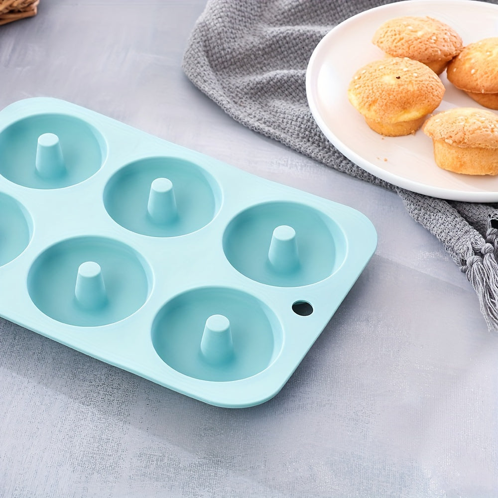 6pcs Silicone Kitchen Baking Pan, Nonstick Silicone Baking Pan, Silicone Cake Mold