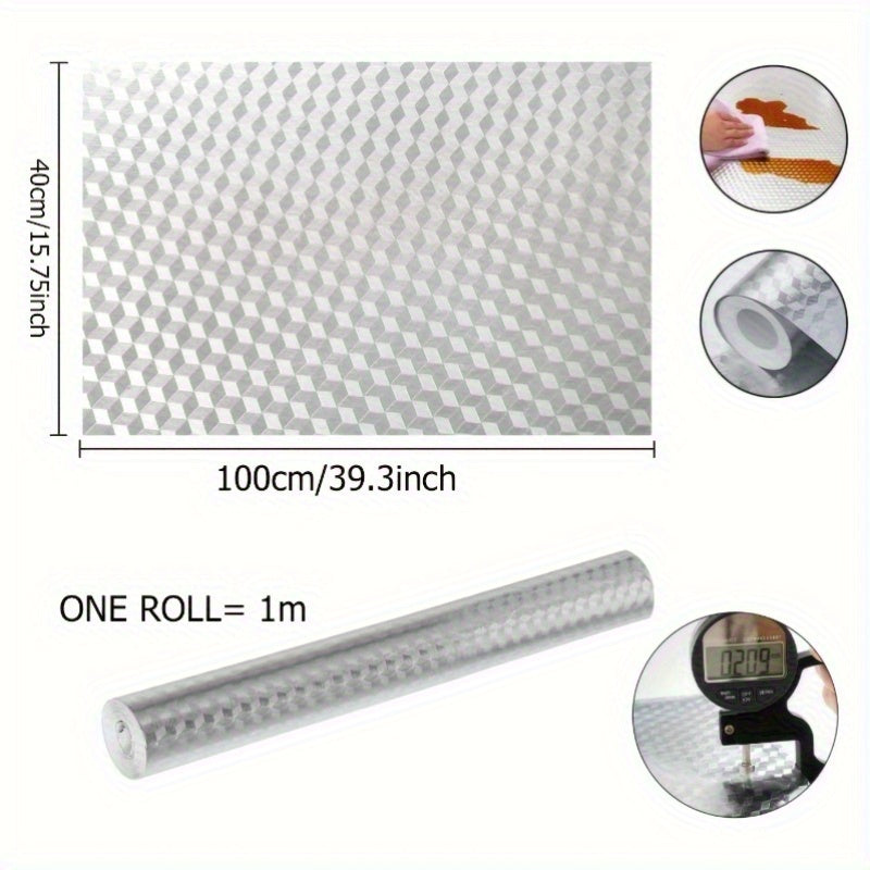 10 rolls of Waterproof Oil-Resistant Kitchen Stickers