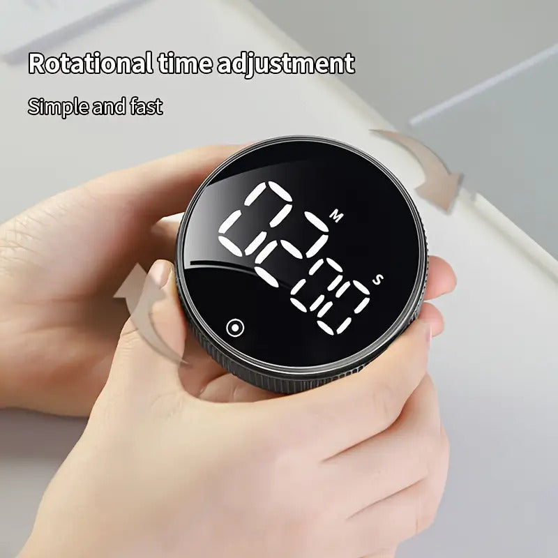 2pcs Multifunctional Rotary Timer