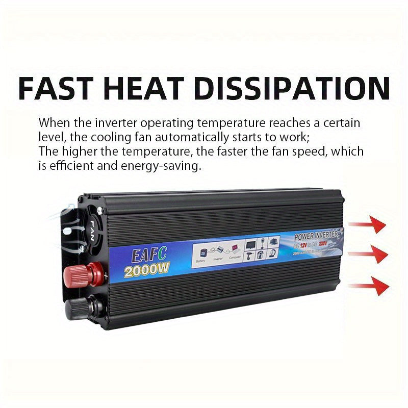 500W/ 1000W(Peak) Power Inverter