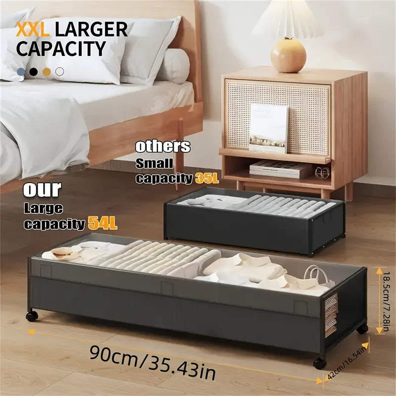 Under Bed Storage Cabinet With Wheels
