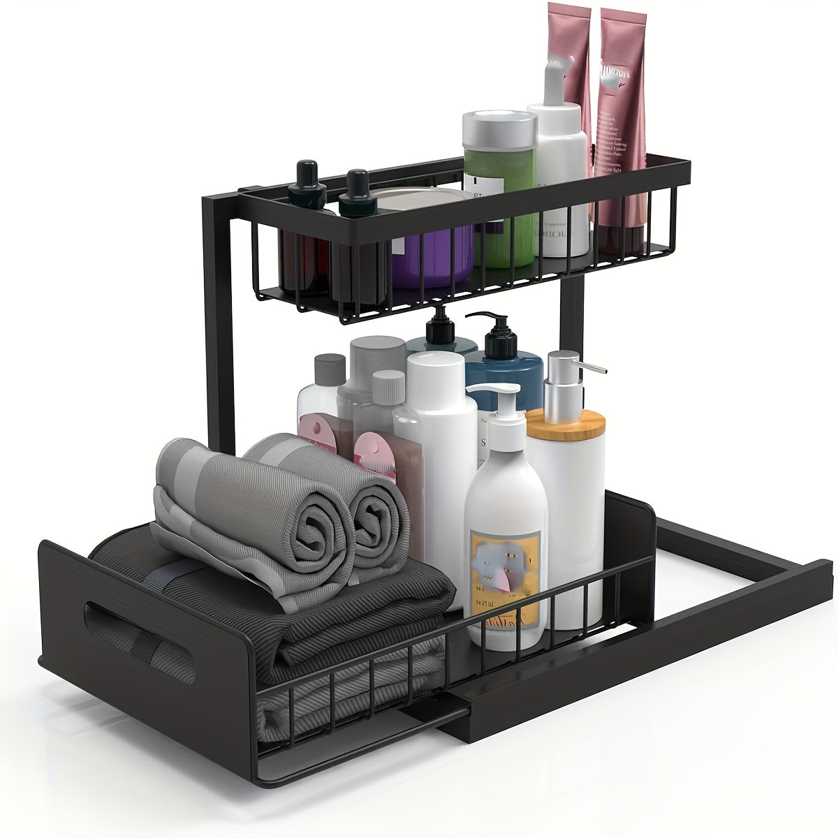 2 Tier Under Sink Organizers And Storage