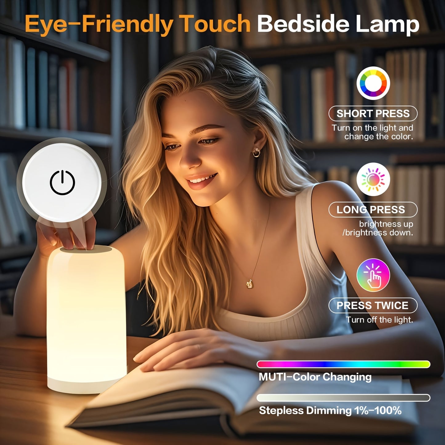Smart LED Bedside lamp