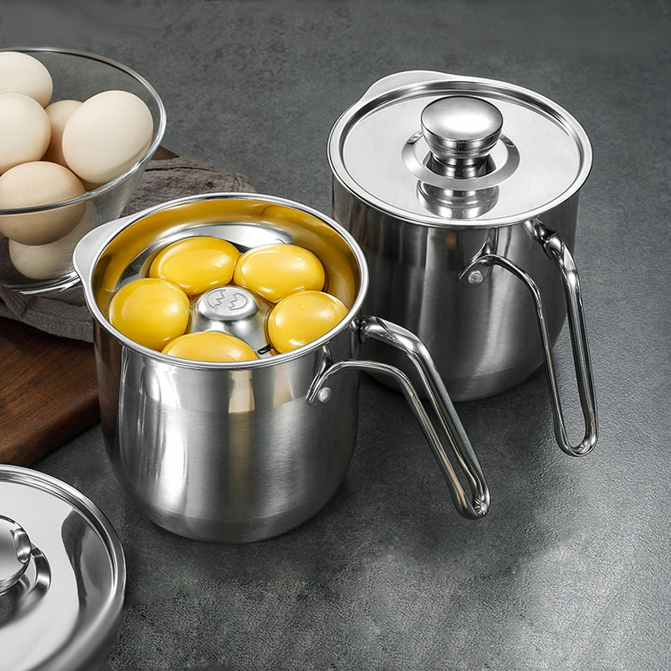 2pcs Premium Large Capacity 304 Stainless Steel Egg White Separator
