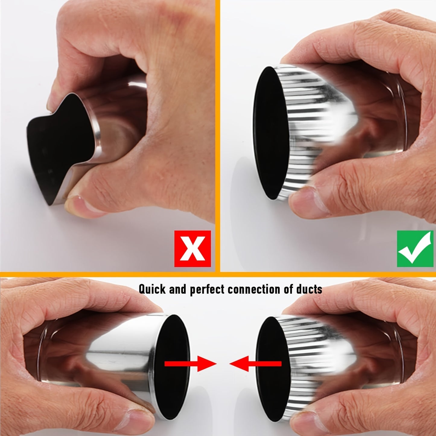 1pc Heavy-Duty Steel Tube Reduction Pliers
