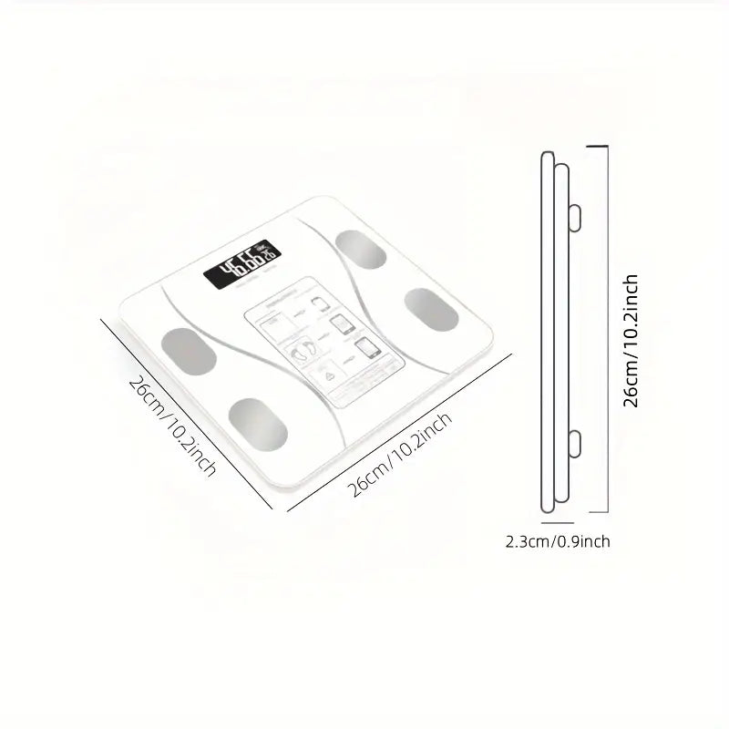 Smart Digital Bathroom Scale