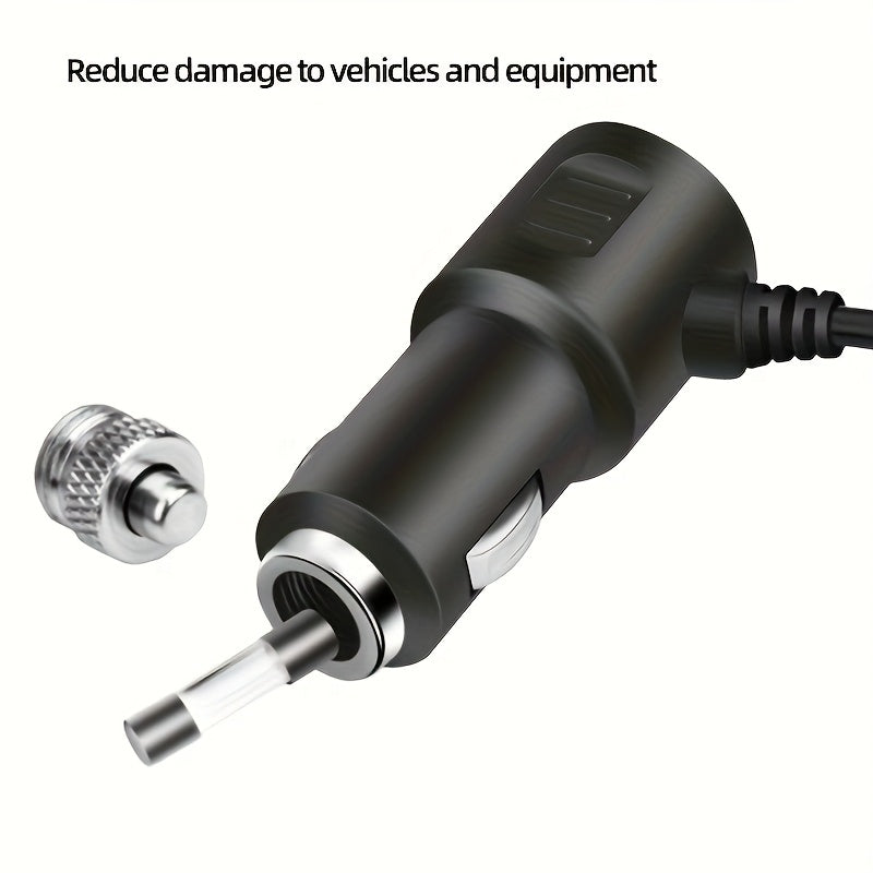 4-Port Car Charger with USB-A & USB-C Fast Charging Ports